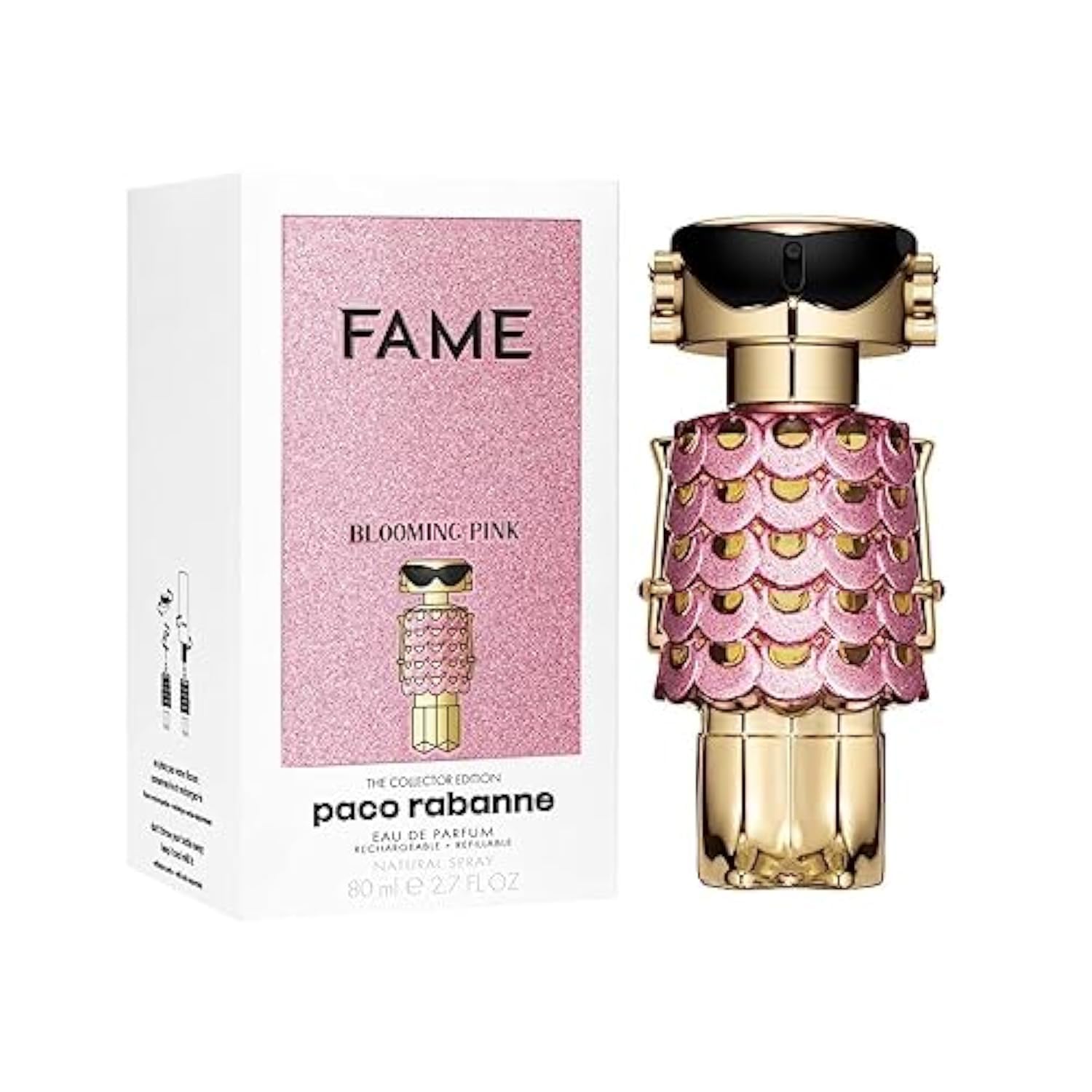 Amazon.com : Paco Rabanne Fame Blooming Pink Eau de Parfum 80 ml